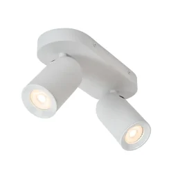 Lucide Downlight Punch, 2 lyskilder, hvit Hot