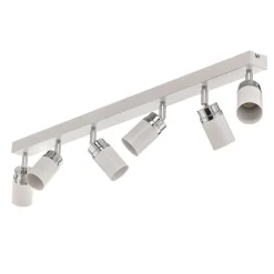 Luminex Downlight Reno, 6 lyskilder, hvit/krom Online