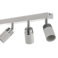 Luminex Downlight Reno, 6 lyskilder, hvit/krom Online