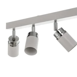 Luminex Downlight Reno, 6 lyskilder, hvit/krom Online