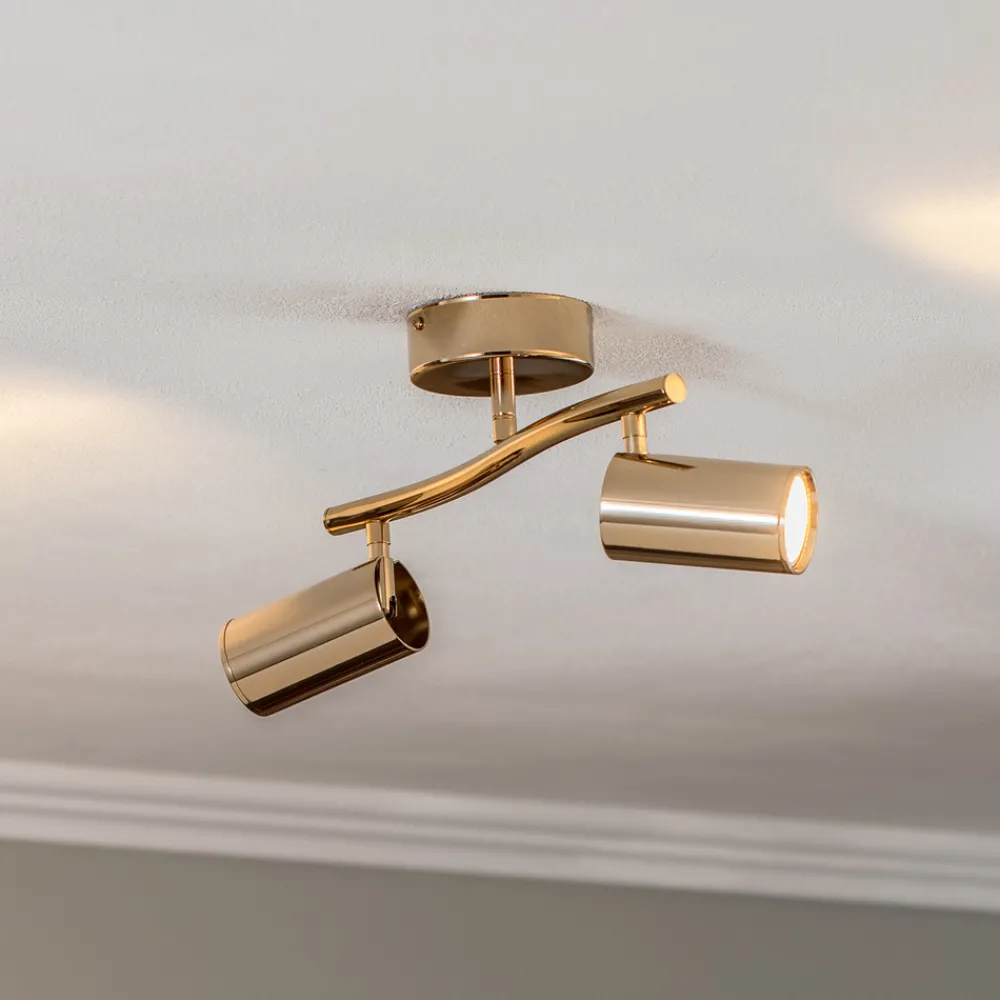 Lucea Downlight spot, gull, 2 lyskilder Online