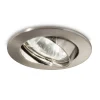 Ideallux Downlight Swing, rund, GU10 dreibar, nikkel New