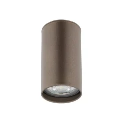 TK Lighting Downlight Top, 1 lyskilde, brun| Kontorbelysning|Spotter I Tak