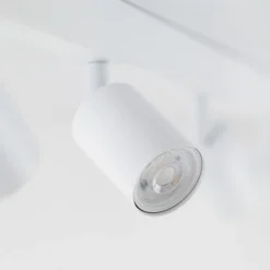 TK Lighting Downlight Top, hvit, 127 cm, 6 lyskilder, metall, GU10 New