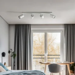 SIGMA Downlight Zoom, 4 lyskilder, hvit| Taklamper