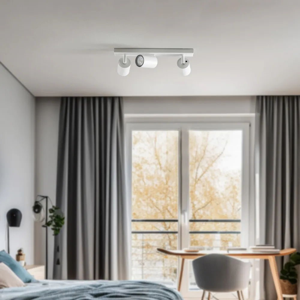 SIGMA Downlight Zoom, 3 lyskilder, hvit Online