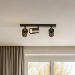 SIGMA Downlight Zoom, 3 lyskilder, svart| Spotter I Tak