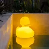 Goodnight Light DUCK-DUCK XL utendørs LED-designerlampe i gult Clearance