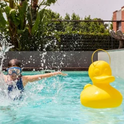 Goodnight Light DUCK-DUCK XL utendørs LED-designerlampe i gult Clearance