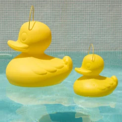 Goodnight Light DUCK-DUCK XL utendørs LED-designerlampe i gult Clearance