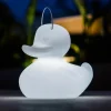 Goodnight Light DUCK-DUCK XL utendørs LED-designerlampe i hvitt Hot
