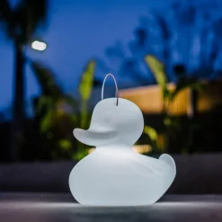 Goodnight Light DUCK-DUCK XL utendørs LED-designerlampe i hvitt Hot