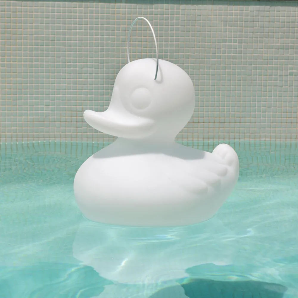 Goodnight Light DUCK-DUCK XL utendørs LED-designerlampe i hvitt Hot