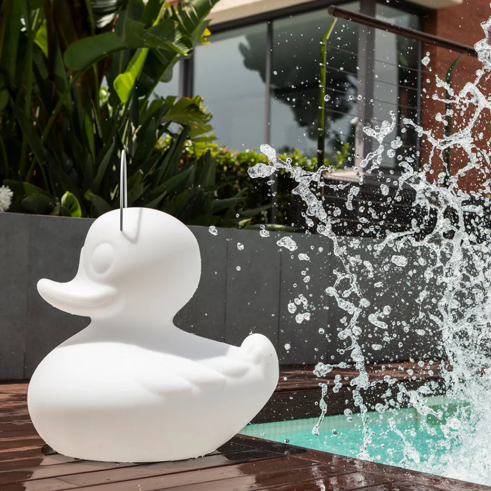 Goodnight Light DUCK-DUCK XL utendørs LED-designerlampe i hvitt Hot