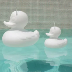 Goodnight Light DUCK-DUCK XL utendørs LED-designerlampe i hvitt Hot