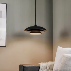 Dyberg Larsen DL45 hengelampe i metall svart Best