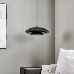 Dyberg Larsen DL45 hengelampe i metall svart Best