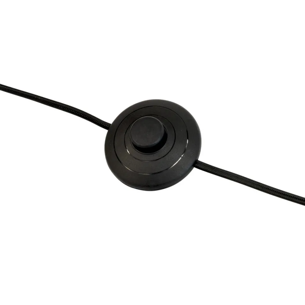 Dyberg Larsen gulvlampe DL31, messingfarget, høyde 133 cm New