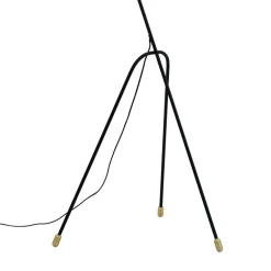 Dyberg Larsen gulvlampe Miles, svart, høyde 154,5 cm Sale