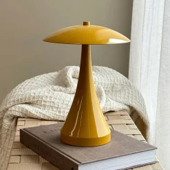 Dyberg Larsen LED-bordlampe Vienna, karri, høyde 28 cm Sale