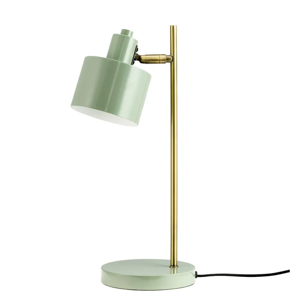 Dyberg Larsen Ocean bordlampe, oliven, høyde 43 cm, metall| Bordlamper