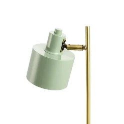 Dyberg Larsen Ocean bordlampe, oliven, høyde 43 cm, metall| Bordlamper