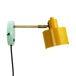 Dyberg Larsen Ocean vegglampe karri messing turkis| Vegglamper