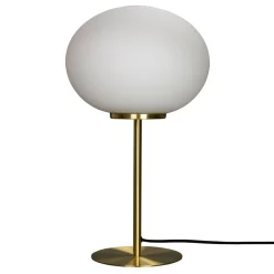 Dyberg Larsen Queen bordlampe, messingramme New