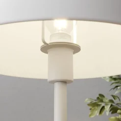 Dyberg Larsen Stockholm bordlampe E14, 43 cm hvit| Bordlamper