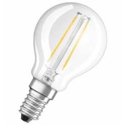 OSRAM E14 4 W 827 LED-dråpepære i sett på 2| E14 Pærer|Filament Pærer