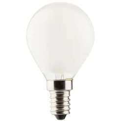 Müller-Licht E14 3W LED-dråpepære 2 700K 3er sett 470lm matt Outlet