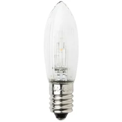 Konstsmide Christmas E10 0,3W 14-55V LED-reservepære 3-er pakke lys Online