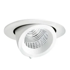 Performance in Lighting EB431 LED-downlight flood reflektor hvit varmhvit| Kontorbelysning|Downlights