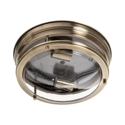 Searchlight Edinburgh taklampe i antikkmessing Outlet