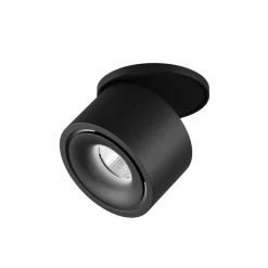 Egger Licht EGG DLS innfelt spot DL Clippo S EP, svart, DTW Ø 7,5 cm| Butikkbelysning