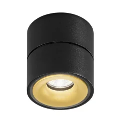 Egger Licht EGG DLS LED-downlight Clippo S, svart-gull Discount