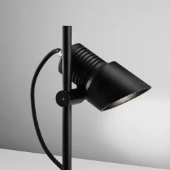 Egger Licht EGG DLS LED-gatelampe Atlantis, jordspyd, svart| Utespotter