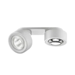 Egger Licht EGG DLS LED-spot Clippo Optic Duo, hvit/hvit, 2 lyskilder, DTW| Butikkbelysning