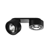 Egger Licht EGG DLS LED-spot Clippo Optic Duo, svart/svart, DTW| Butikkbelysning