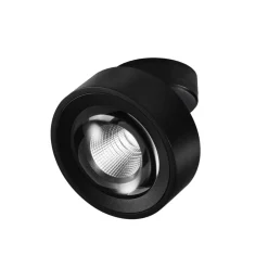 Egger Licht EGG DLS LED-spot Clippo Optic, svart/svart, Ø12cm, DTW| Butikkbelysning