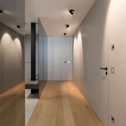 Egger Licht Egger Clippo EP LED-downlight, svart, 3 000 K| Butikkbelysning|Kontorbelysning