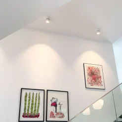 Egger Licht Egger Clippo LED-takspot, hvit-gull, 2 700 K| Butikkbelysning|Downlights