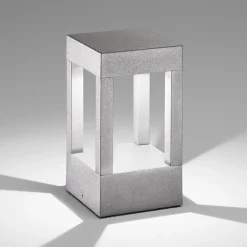 Egger Licht Egger DLS LED-sokkellampe York, grå, 20 cm