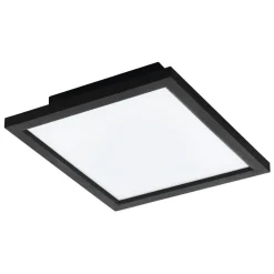 EGLO connect CCT taklampe 30x30cm svart| Butikkbelysning|Smarthus Belysning