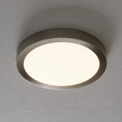 EGLO connect Fueva-C taklampe rund 30 cm nikkel| Smarthus Belysning