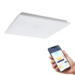 EGLO connect Herrora-Z taklampe hvit, 59x59 cm| Smarthus Belysning