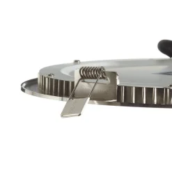 EGLO connect LED innfellingslampe Fueva-C, Ø 22,5 cm, nikkel Discount