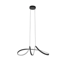 EGLO connect LED-hengelampe Calarossa-Z, svart, aluminium| Smarthus Belysning