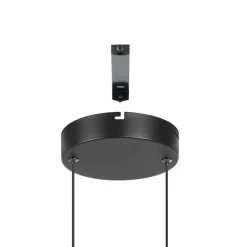 EGLO connect LED-hengelampe Calarossa-Z, svart, aluminium| Smarthus Belysning