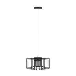 EGLO connect LED-hengelampe Ginestrone-Z, 1 lyskilde, svart Discount